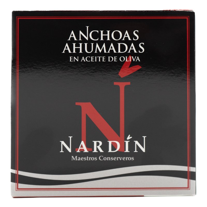 Anchoas ahumadas en aceite de oliva – Nardín