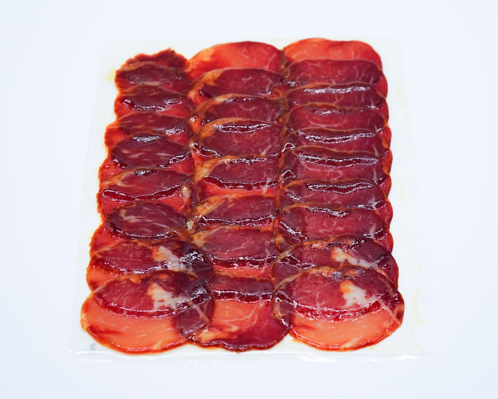 Lomo Ibérico Loncheado – Bandeja rectangular