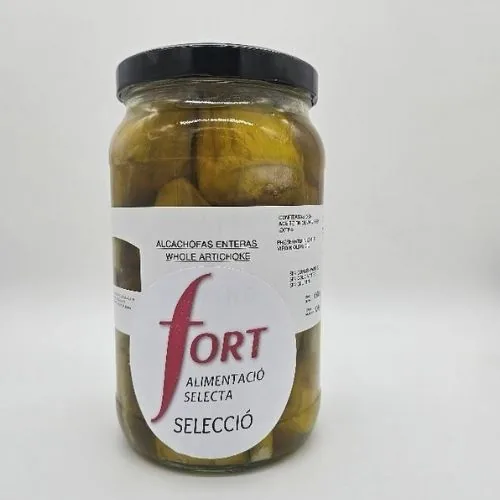 ALCACHOFA CONFITADA EN ACEITE DE OLIVA EXTRA-VIRGEN